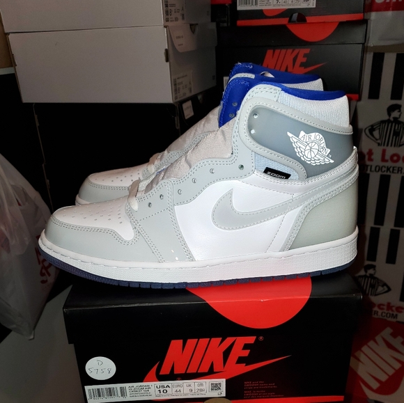 Jordan 1 Zoom Air Racer Blue - Picture 3 of 6